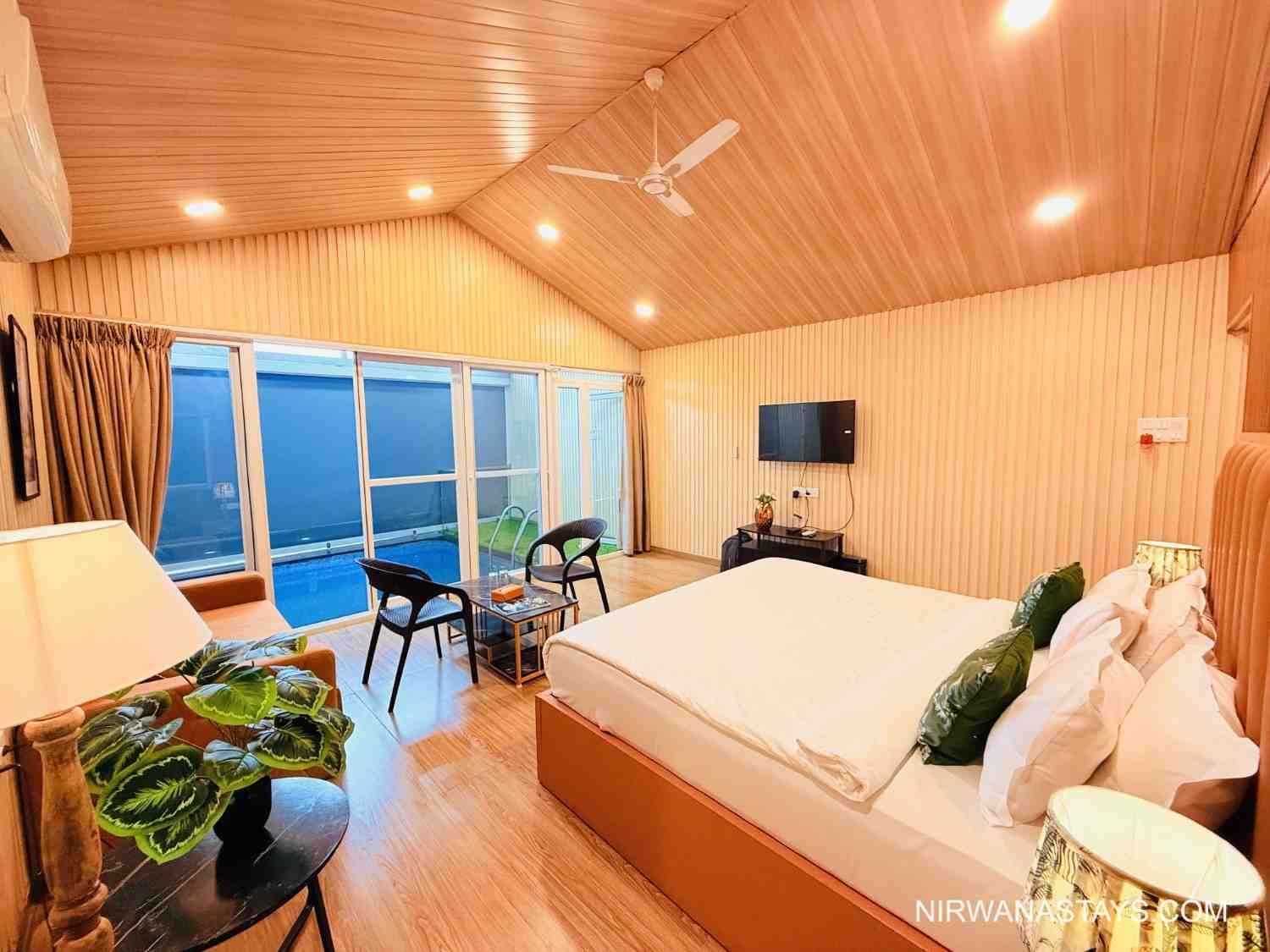 NS 001 Azzure Resort – Private Swimming Pool Cottage Near Pawna Lake